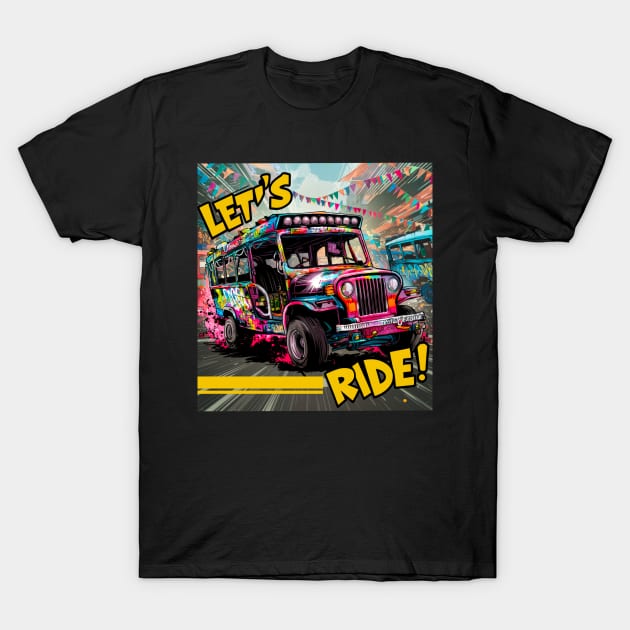 Let’s Ride T-Shirt by Isuotmo